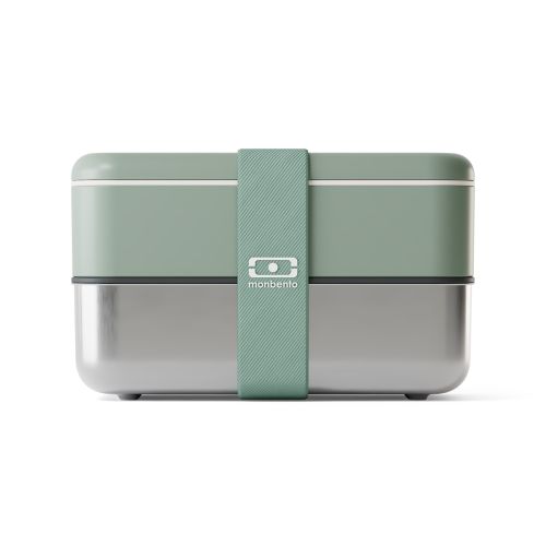 Sense Original bento lunchbox 1.2L Green Natural / Monbento