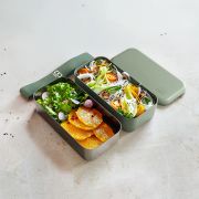 Sense Original bento lunchbox 1.2L Green Natural / Monbento