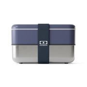 Sense Original bento lunchbox 1.2L Blue Natural / Monbento