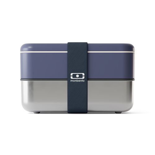 Sense Original bento lunchbox 1.2L Blue Natural / Monbento