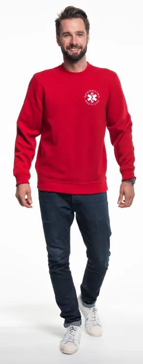 Bluza ratownicza FUNKCYJNA męska czerwona