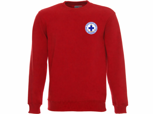 Czerwona bluza z logo i tekstem.png