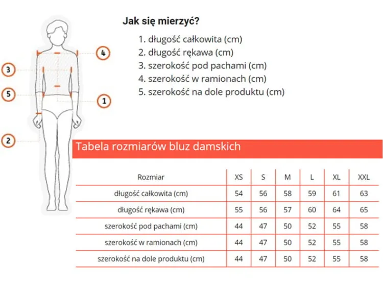 Bluza ratownicza FUNKCYJNA damska czerwona