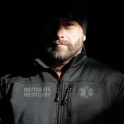 Bluza męska ratownicza STRONGSIDE North Wind czarna personalizowana