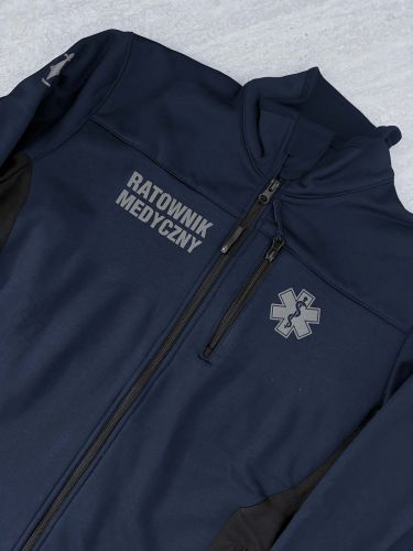 Bluza męska ratownicza STRONGSIDE North Wind granatowa personalizowana