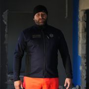 Bluza męska ratownicza STRONGSIDE North Wind granatowa personalizowana