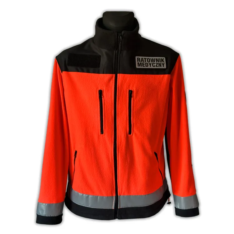 Polar ratowniczy BASIC PRM-25 FLUO z kompletem emblematów