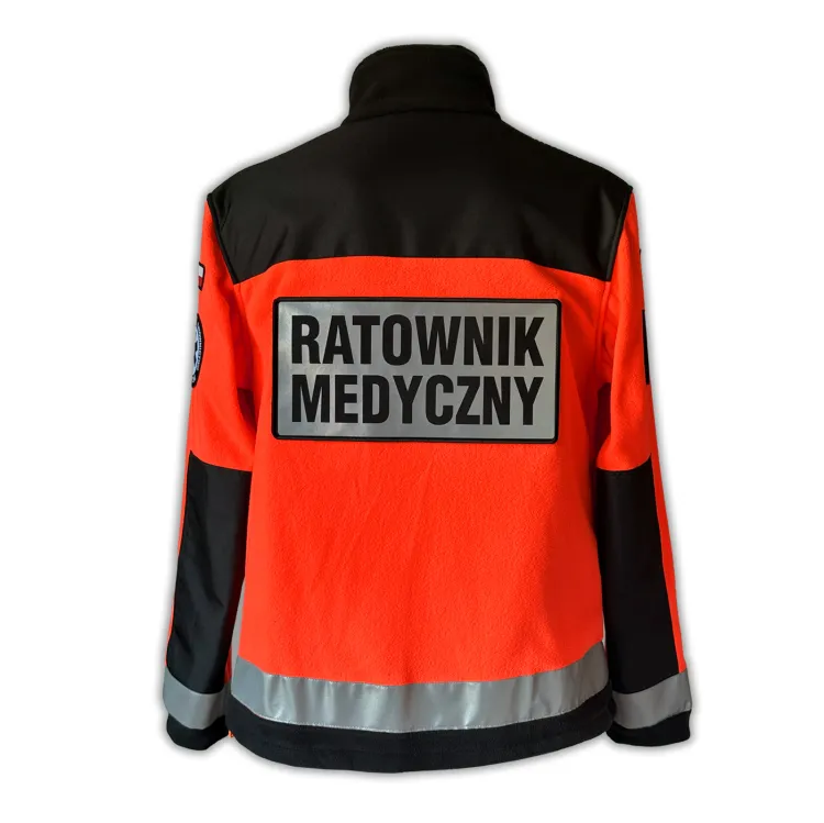 Polar ratowniczy BASIC PRM-25 FLUO z kompletem emblematów