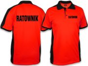 Koszulka Polo RATOWNIK męska FLUO