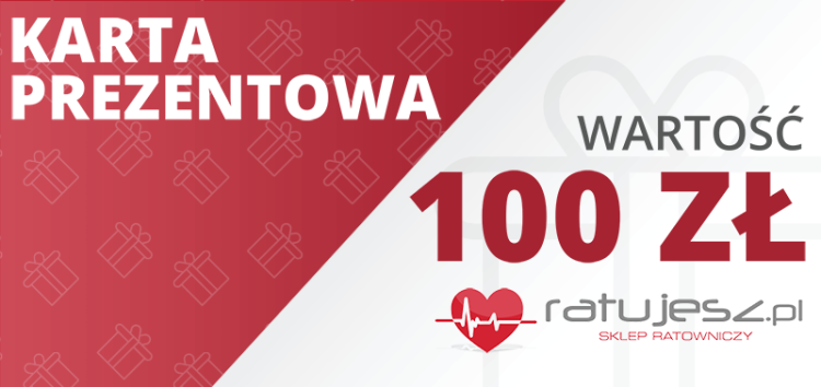 Karta prezentowa Ratujesz.pl 100 zł