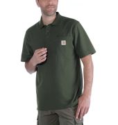 Koszulka Carhartt Polo Contractor's Work Pocket moss
