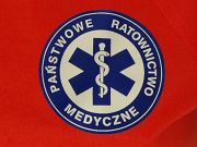 Koszulka ratownicza Polo FLUO męska FUNKCYJNA z długim rękawem