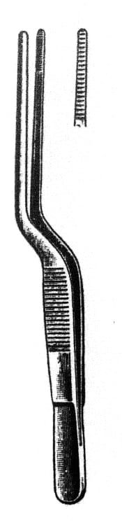 Pinceta laryngologiczna typ Jansen 16 cm