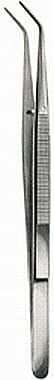Pinceta stomatologiczna typ College 25 cm zagięta