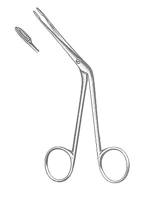Kleszczyki laryngologiczne typ Hartmann 14 cm    model: 39-270