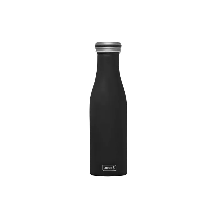 Butelka termiczna Lurch stalowa 0,5 l czarna matowa