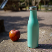 Butelka termiczna Lurch stalowa 0,5 l zielona perłowa