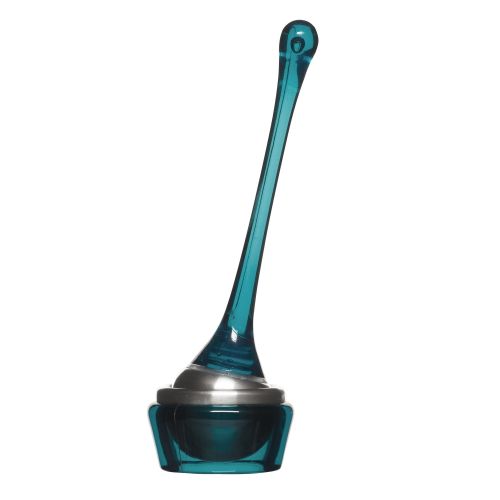 Zaparzaczka Sagaform Tea do herbaty z podstawką 16 cm turkusowa