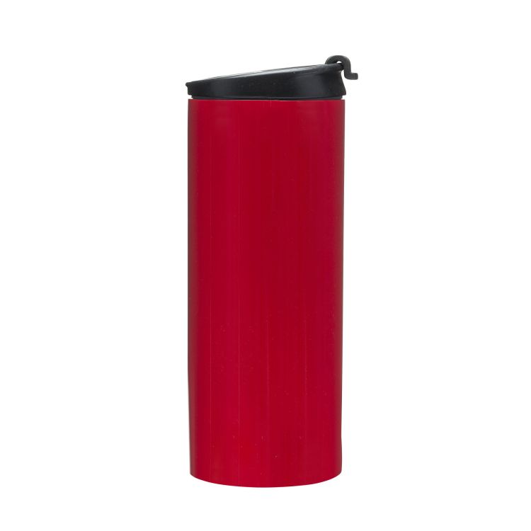 Kubek Sagaform To Go samochodowy stalowy czerwony 350 ml