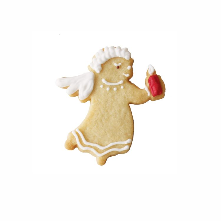 Foremka do wykrawania ciastek ANIOŁEK ZE ŚWIECZKĄ / Birkmann