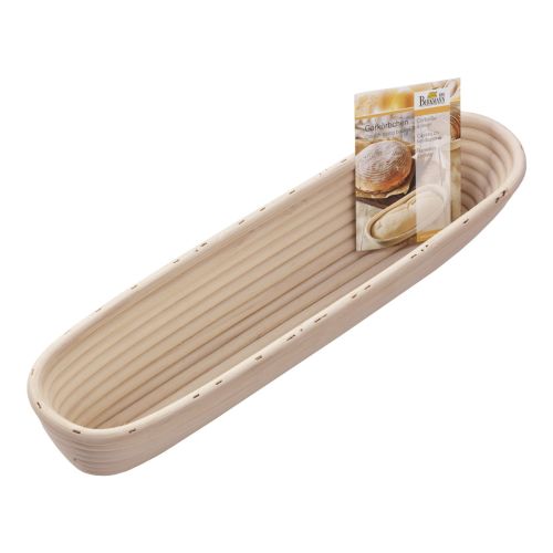 Koszyk do wyrastającego chleba - podłużny 38 cm / Birkmann