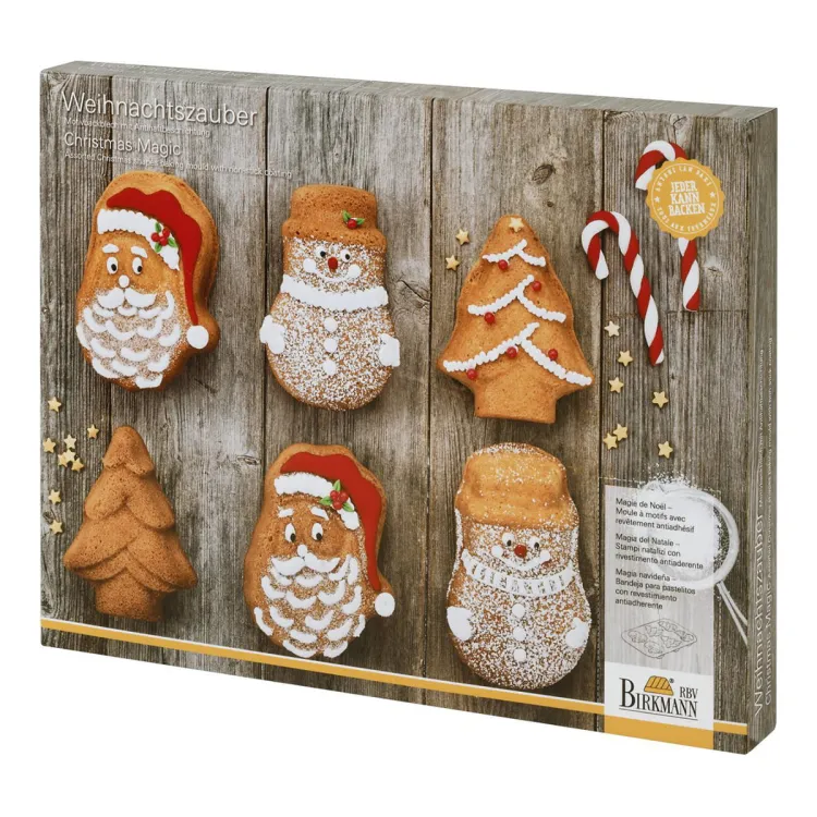 Forma CHRISTMAS MAGIC - 6 ciastek / Birkmann