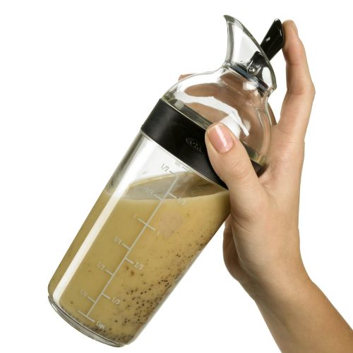Shaker do dressingów czarny - Good Grips / OXO