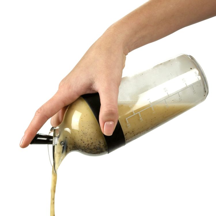 Shaker do dressingów czarny - Good Grips / OXO