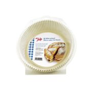 Formy papierowe do pieczenia silikonowane - 50 szt. okrągłe / Tala