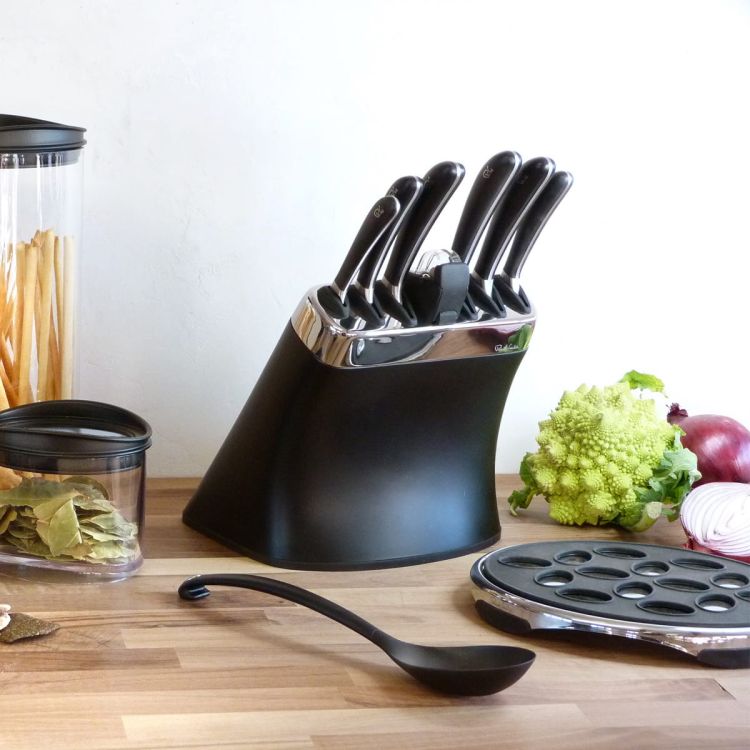 Zestaw noży SIGNATURE w bloku z ostrzałką 6 szt / Robert Welch