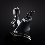 Zestaw noży SIGNATURE w bloku z ostrzałką 6 szt / Robert Welch