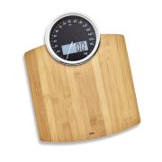 Waga ADE Luna łazienkowa, do 180 kg, 31,5 x 40,5 cm, bambus