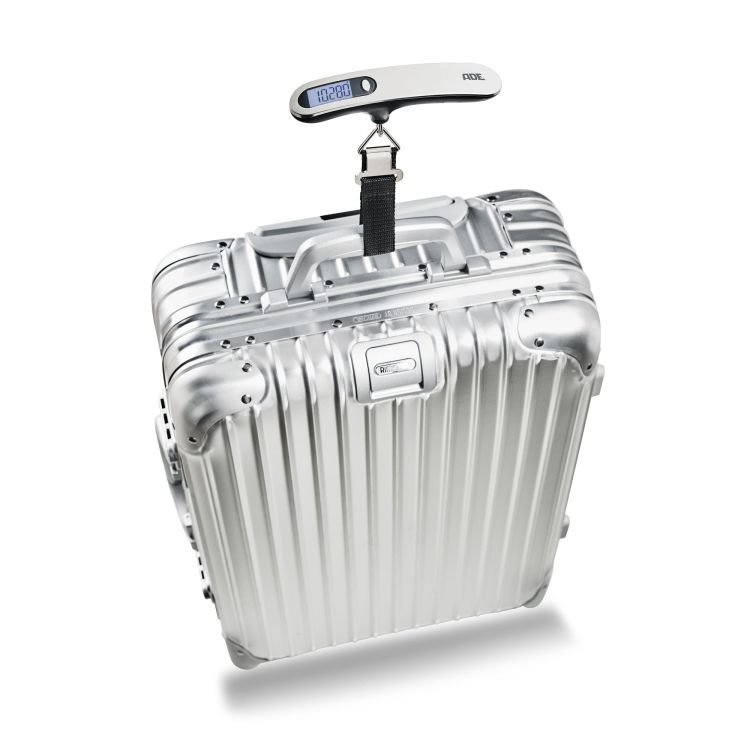 Elektroniczna ADE Ben waga do bagażu, do 50 kg, 15 cm, metaliczna