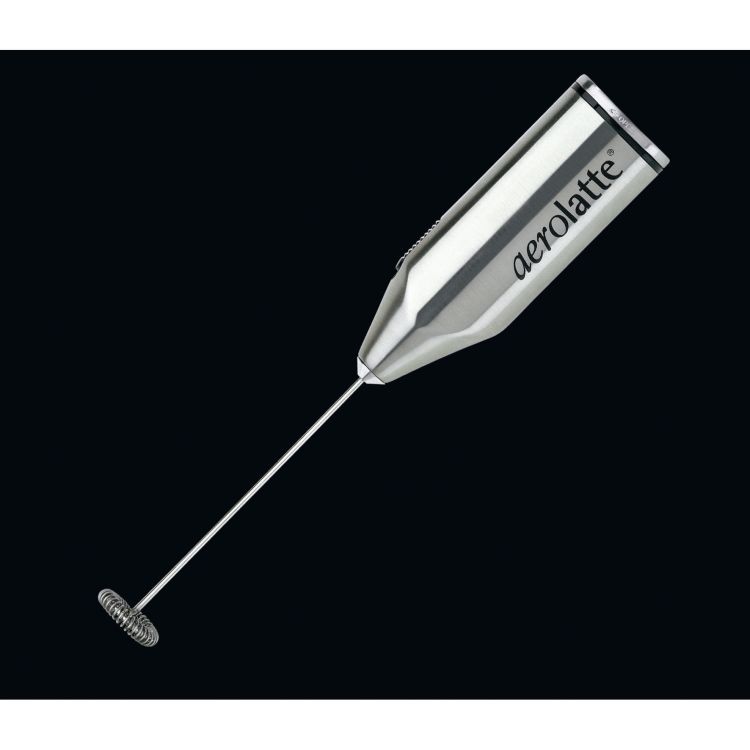 Stalowy Cilio Aerolatte spieniacz do mleka, 21 cm