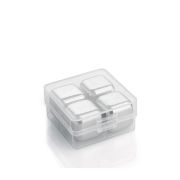 Stalowe Cilio Cool kostki chłodzace w pudełku, 4 szt., 2,5 x 2,5 x 2,5 cm