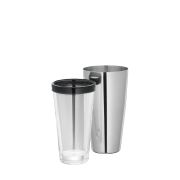 Shaker Cilio bostoński, szkło/stal nierdzewna 0,4 l