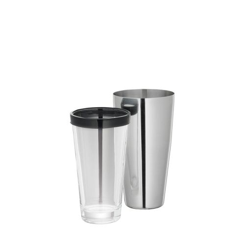 Shaker Cilio bostoński, szkło/stal nierdzewna 0,4 l