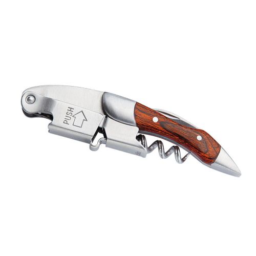 Korkociąg Cilio Legno kelnerski, 12 cm