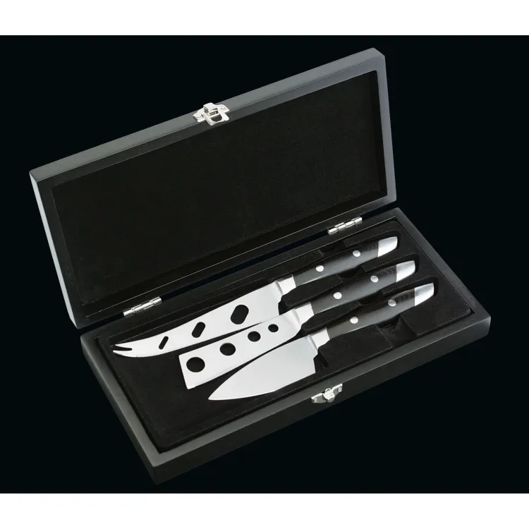Zestaw Cilio Fontina noży do serów, 21,5 cm, 25 cm, 20,5 cm