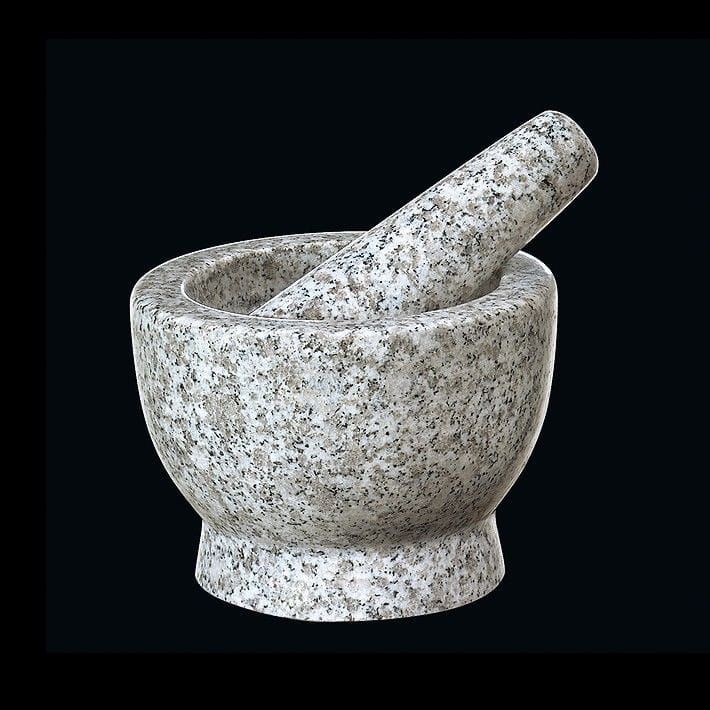 Moździerz Cilio Atlas granitowy, śred. 18,5 cm, 5,5 kg