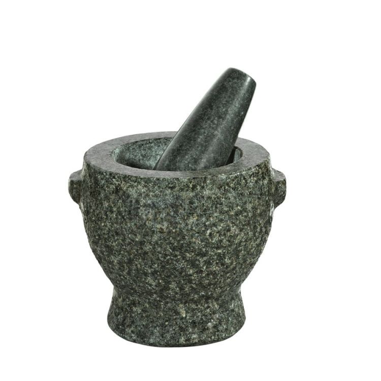 Moździerz Cilio Plutos granitowy, śred. 9,5 cm, 1,3 kg