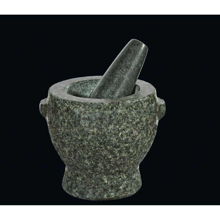 Moździerz Cilio Plutos granitowy, śred. 9,5 cm, 1,3 kg