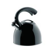 Czajnik Cilio Count z gwizdkiem, 2,5 l, śred. 19,5x25 cm, czarny