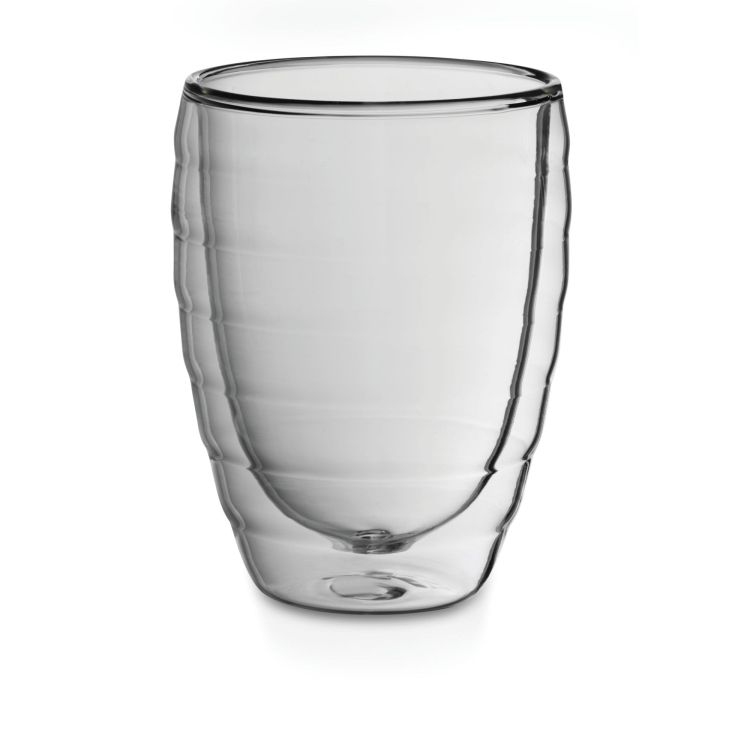 Szklanka Kela Cesena do latte macchiato o podwójnych ściankach, śred. 8,5 x 12 cm, 0,35 l