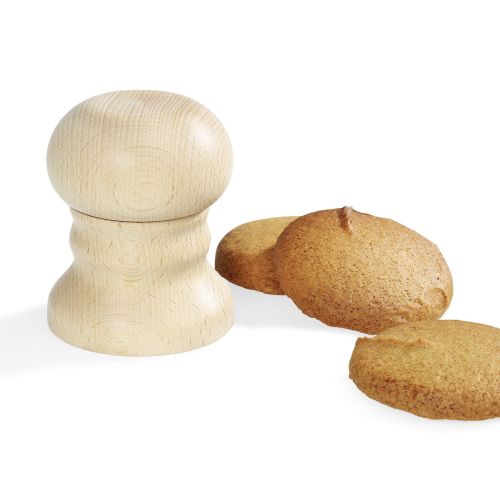 Przyrząd Küchenprofi NÜRNBERG do formowania pierników, drewno bukowe, śred. 7 cm