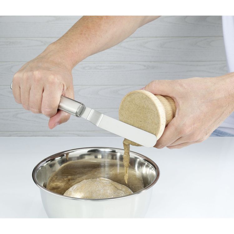 Przyrząd Küchenprofi NÜRNBERG do formowania pierników, drewno bukowe, śred. 7 cm