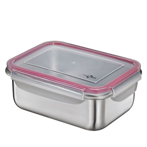 Pojemnik Kuchenprofi na lunch, 1,8 l, 16 x 22 x 8,5 cm, stal nierdzewna/tworzywo sztuczne