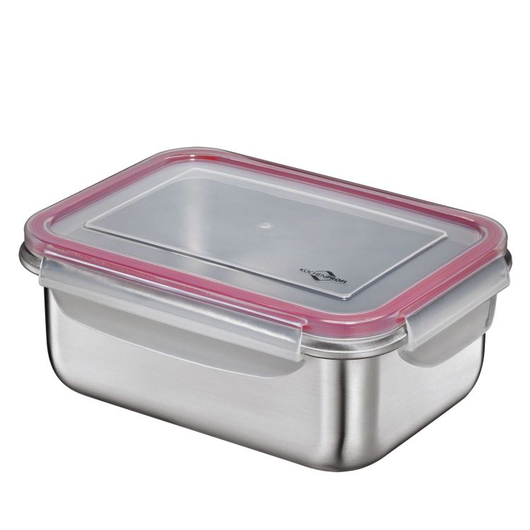 Pojemnik Kuchenprofi na lunch, 1,8 l, 16 x 22 x 8,5 cm, stal nierdzewna/tworzywo sztuczne