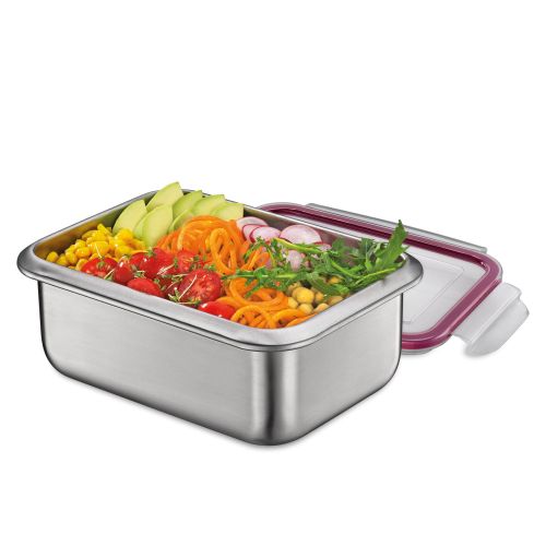 Pojemnik Kuchenprofi na lunch, 1,8 l, 16 x 22 x 8,5 cm, stal nierdzewna/tworzywo sztuczne