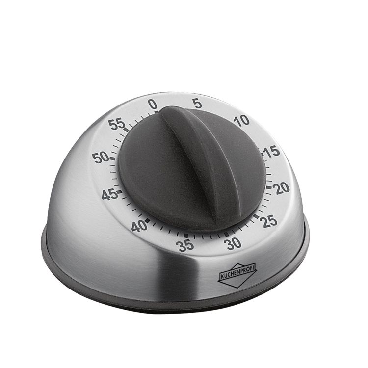 Timer Kuchenprofi Planet mechaniczny, śred. 9,5x6 cm, srebrny